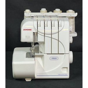 Janome Harmon Serger Overlock Machine 7933 "Excellent Condition"